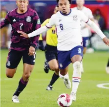  ?? GETTY ?? Weston McKennie, 24 anni, della nazionale Usa