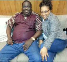  ??  ?? Kambwili and his wife Carol