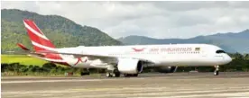  ??  ?? Above: Air Mauritius’ A350-900