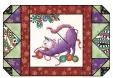  ??  ?? Feline Feast Place Mat Placement Diagram 18" x 12"