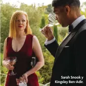  ??  ?? Sarah Snook y Kingsley Ben-Adir.