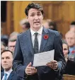  ?? SEAN KILPATRICK THE CANADIAN PRESS ?? Justin Trudeau will apologize for Canada turning away the St. Louis.