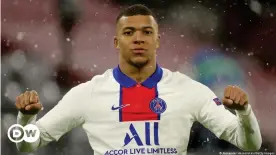  ??  ?? Kylian Mbappé a été l'homme du match aller grâce à un doublé