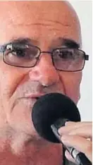  ??  ?? Dónde está. Raúl Egidio Rosso tiene 60 años.