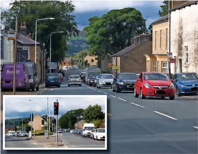  ?? ?? ●●Scribbler challenges county council claims that Market Street in Edenfield would be able to cope with traffic from an extra 400 houses.