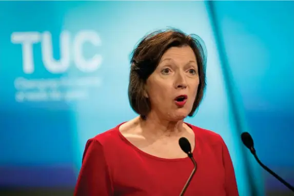  ?? (PA) ?? TUC chief Frances O’Grady has highlighte­d the plight of women workers