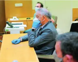  ?? EFE ?? El ex director adjunto de la Policía, Eugenio Pino, ayer ante el juez de la Audiencia Nacional en Madrid