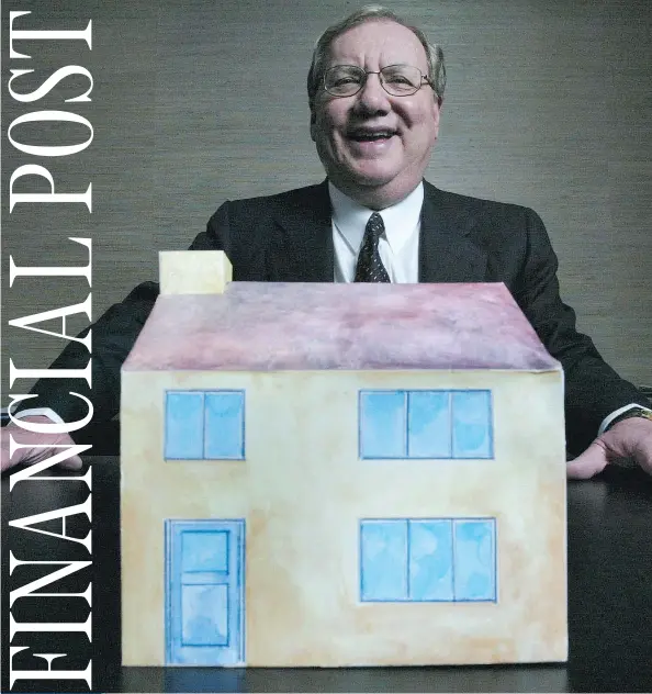  ??  ?? Gerald Soloway built Home Capital into a major alternativ­e mortgage lender before stepping down as CEO last year.