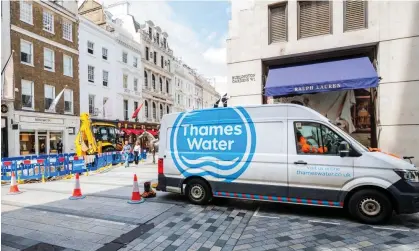  ?? Photograph: Guy Bell/Shuttersto­ck ?? Thames Water has been lobbying Ofwat to hike bills by 40%, pay lower fines for breaches and keep paying out dividends.