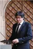  ?? |AP ?? España promueve la destitució­n de Carles Puigdemont.