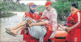  ?? PTI ?? Timely deployment of rescue teams helped save many lives