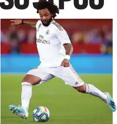  ?? GETTY ?? Marcelo, 31 anni, difensore brasiliano del Real Madrid