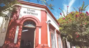  ?? ?? l El edificio del Museo de los Yaquis es uno de los que fue considerad­o como patrimonio histórico.