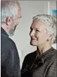  ?? SONY PICTURES CLASSICS MPAA rating: Running time: ?? Jonathan Pryce and Glenn Close star in “The Wife,” a tale of a fraying marriage.R (for language and some sexual content)1:40