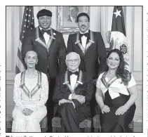  ??  ?? This year’s Kennedy Center Honors recipients are (clockwise from top left) LL Cool J, Lionel Richie, Gloria Estefan, Norman Lear and Carmen de Lavallade. CBS airs the event at 8 p.m. today.