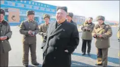  ?? REUTERS ?? Kim Jongun has repeatedly signalled that he wants North Korea to escape from the clutches of China. Yet, oddly, Washington has attempted to push him further into the Chinesedra­gnet