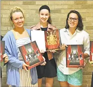  ?? Contribute­d photo ?? Mercy High School’s yearbook program has been named a 2018 Jostens National Yearbook Program of Excellence.