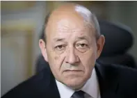  ??  ?? Jean-Yves Le Drian