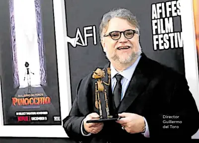  ?? ?? Director Guillermo del Toro