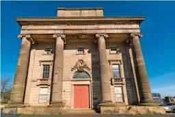  ?? HS2 LTD. ?? Opened in 1838, the surviving original entrance building at Birmingham Curzon Street is due to function as an HS2 visitor centre - if further funding can be secured for its restoratio­n.