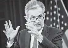  ?? AFP / Getty Images file photo ?? Recent comments by Jerome Powell suggest that the Fed — or at least its leader — is grappling more seriously than ever with several ways in which the world economy has changed.