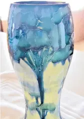 ?? COURTESY ?? This vase is rare with significan­t value.