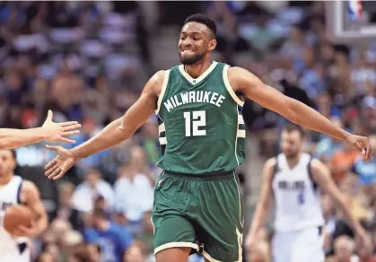  ?? KEVIN JAIRAJ / USA TODAY SPORTS ?? Jabari Parker played in just 183 games for the Milwaukee Bucks because of a twice-torn left anterior cruciate ligament.