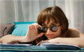  ?? FOTO: UNITED INTERNATIO­NAL PICTURES ?? Dakota Johnson i «Fifty Shades Freed».