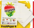  ??  ?? Freshpaper 4 sheet pack $9.95