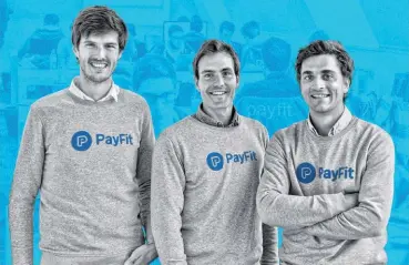  ?? © Photo D.R. ?? Les 3 cofondateu­rs de Payfit. De gauche à droite, Ghislain de Fontenay, Firmin Zocchetto et Florian Fournier.