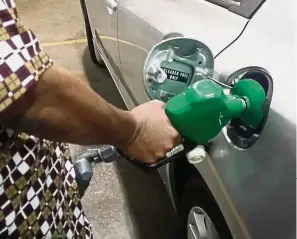  ??  ?? Fuel factor: Analysts say the moderation in inflation in June was mainly driven by a decline in the transport component, reflecting lower fuel prices.