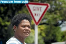  ?? WARWICK SMITH/STUFF ?? Freedom from guilt Joanna Tarai caused a car crasg after failing to give way at an intersecti­on. Restorativ­e justice helped her to let go of her guilt.