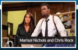  ??  ?? Marisol Nichols and Chris Rock