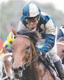  ?? WELL- HEELED: Our Ivanhowe ridden by Kerrin McEvoy. ??