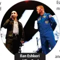  ?? ?? Ilan Eshkeri and Tim Peake.