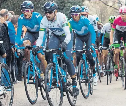  ?? FOTO: EFE ?? En plena forma El ciclista murciano, vencedor en la pasada Volta a Catalunya, será favorito de nuevo la prueba vizcaína