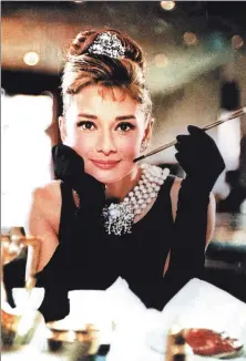  ?? PROVIDED TO CHINA DAILY ?? Audrey Hepburn in Breakfast at Tiffany’s.