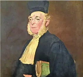  ?? NATIONAL MUSEUM WALES ?? Édouard Manet’s Portrait de Monsieur Jules Dejouy