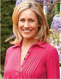  ?? ?? Host Sophie Raworth will present from her own home