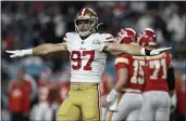  ?? JOSE CARLOS FAJARDO — BAY AREA NEWS GROUP, 2020 ?? San Francisco’s Nick Bosa will be a 2021 NFL Comeback Player of the Year candidate.