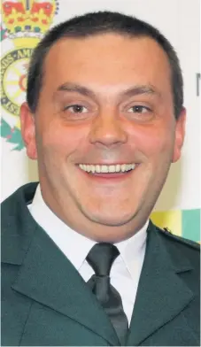  ??  ?? Assistant Chief Ambulance Officer Steve Wheaton