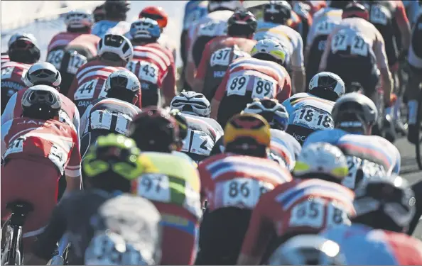  ?? Foto: EFE ?? El reciente Campeonato del Mundo de Australia también servía para que los ciclistas sumaran puntos para sus equipos en función de las posiciones que lograran