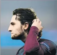  ?? FOTO: GETTY IMAGES ?? Adrien Rabiot, centrocamp­ista del PSG