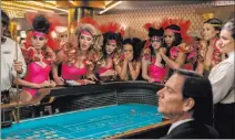  ?? Ali Goldstein Netflix ?? The wrestlers try their luck on the floor of the Fan-tan Hotel & Casino in the new season of “GLOW.”