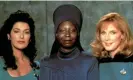  ?? Photograph: Paramount/Allstar ?? ‘I’ve learned as I’ve grown how crucial it is to have hope’ … Gates McFadden (right), with Marina Sirtis and Whoopi Goldberg.