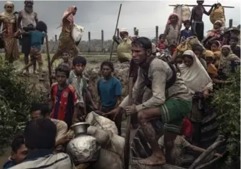  ?? ADAM DEAN/THE NEW YORK TIMES FILE PHOTO ?? Burma’s crackdown triggered a refugee crisis that has sent more than 400,000 Rohingya fleeing to Bangladesh.
