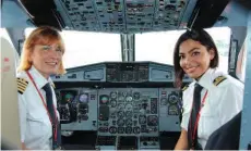  ??  ?? Air Mauritius a marqué ses 50 ans avec un vol dont l’équipage était exclusivem­ent composé de femmes