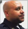  ?? Christian Abraham / Hearst Connecticu­t Media file photo ?? Shelton Police Chief Shawn Sequeira