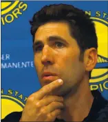  ?? ARIC CRABB — STAFF PHOTOGRAPH­ER ?? Warriors president of basketball operations Bob Myers hopes to retool a team that went 15-50 this season.