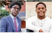  ?? MOREHOUSE COLLEGE ?? Morehouse College students and roommates Hugh Douglas (left) and Christion Files Jr. (right) died Monday in a car crash, the college said.